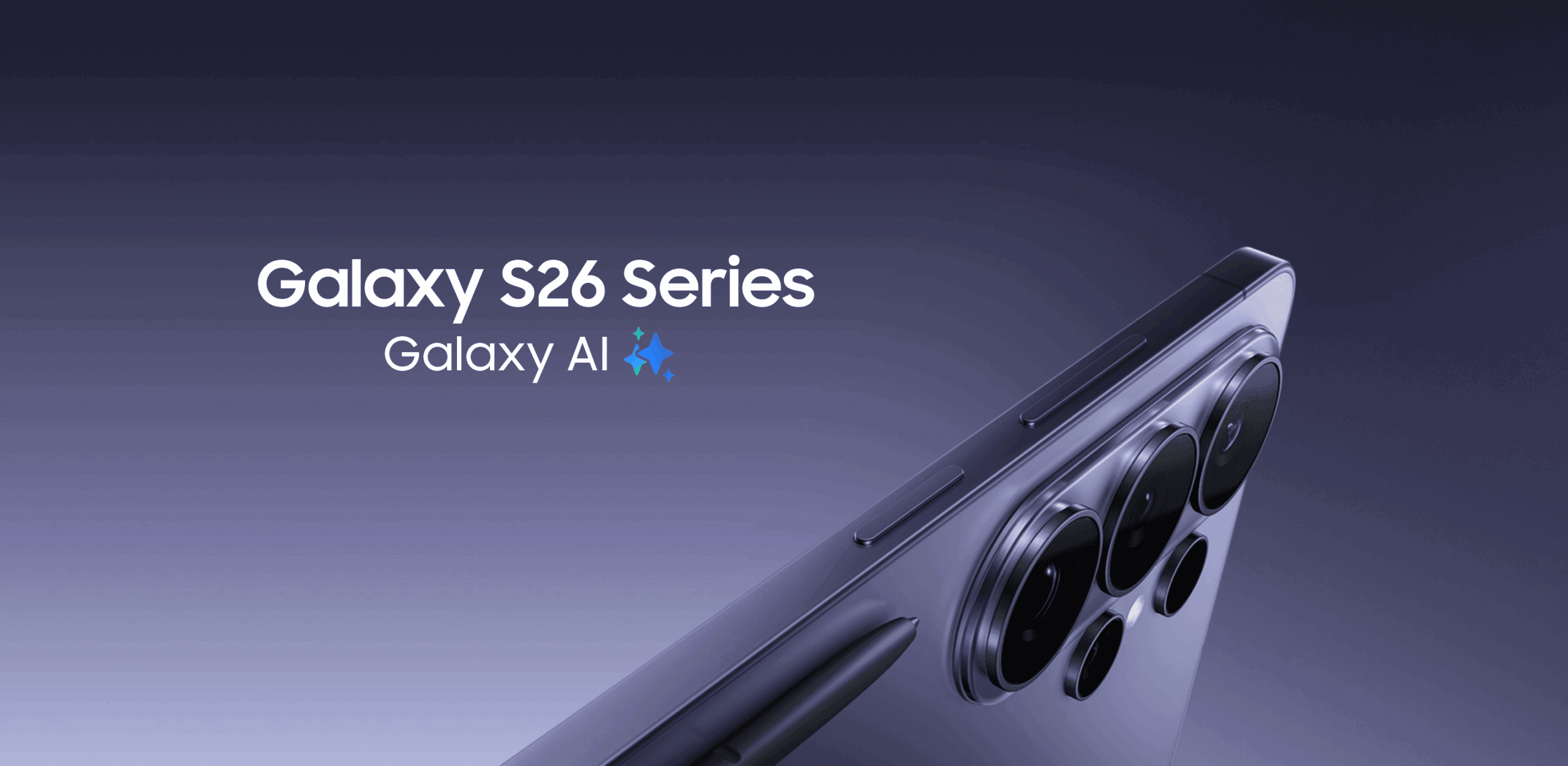 Samsung Galaxy S26 Series Banner