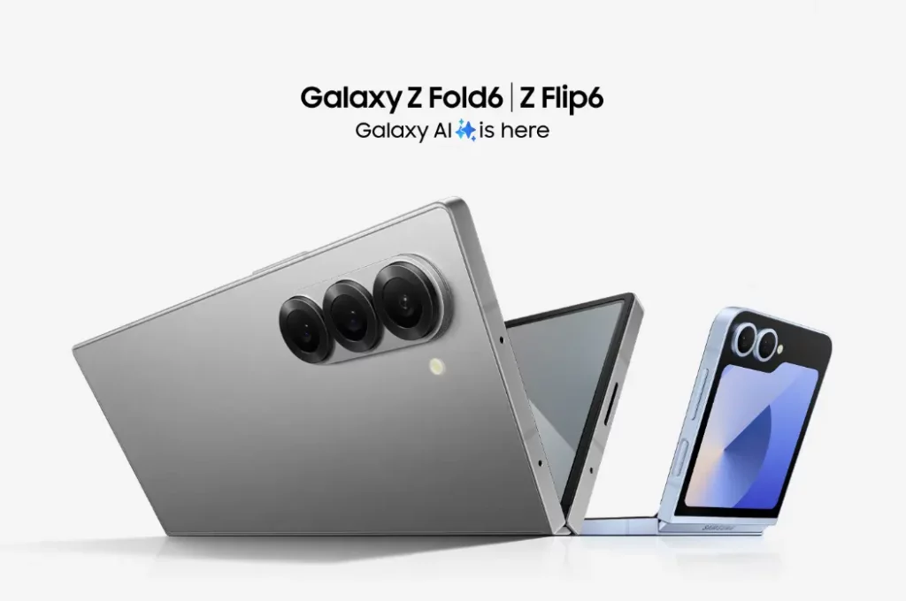 Samsung Galaxy Z Fold6dan Z Flip6