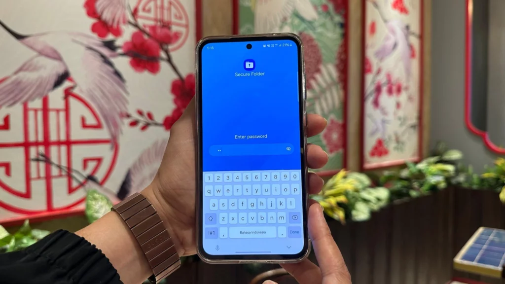 Samsung secure folder untuk menjaga file penting