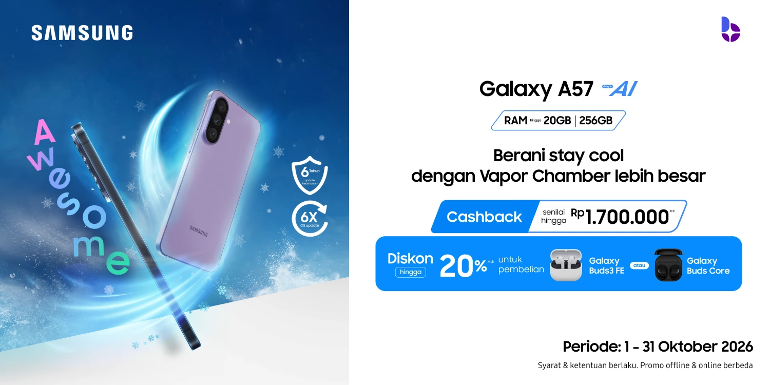 Page Promo - Galaxy A57 5G